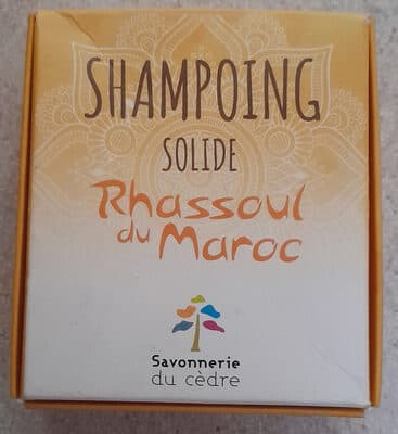 shampoing solide rhassoul du maroc