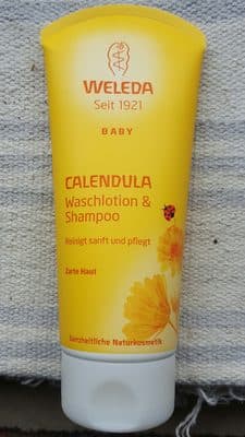 Weleda Baby calendula haar- en bodyshampoo