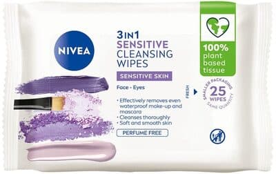 NIVEA Sensitive Cleansing Wipes 25 stk