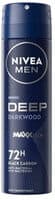 NIVEA Men Deep Black Carbon Dark Wood Antitranspirant Spray