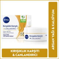 Nivea 55+ Yaş Kırışıklık Karşıtı + Canlandırıcı Yüz Bakım Kremi 50 ml