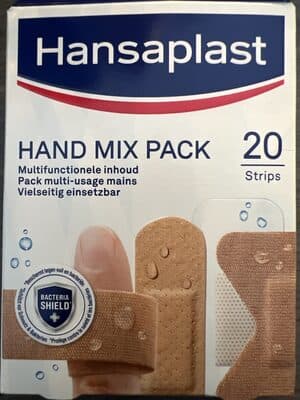 Hand Plasters Mix Pack / Mixed Pack of Hand Bandaids