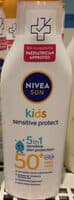 kids sensitive protect 5 in 1 SPF50+ lotion
