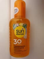 sun dance 30 transparentes sonnenspray