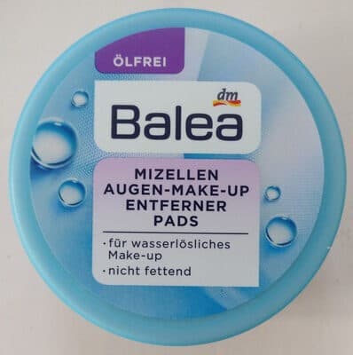 Mizellen Augen Make-Up Entferner Pads