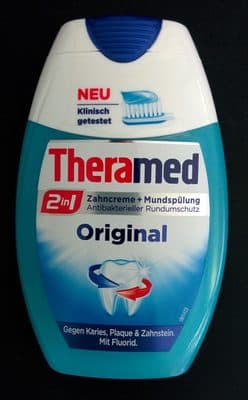 2 in 1 - Zahncreme + Mundspülung - Original