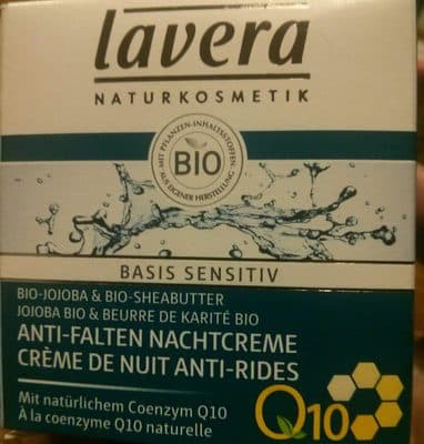 Crème de nuit anti-rides