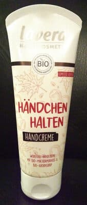 Händchenhalten Handcreme