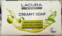 Creamy Soap with olive oil & aloe vera extract