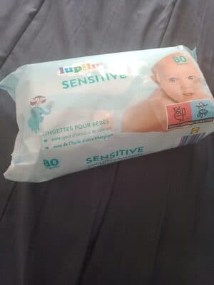 Lingettes pour bébé sensitive Lupilu