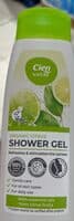 Organic citrus shower gel