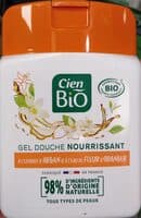 Gel douche nourrisant à l'extrait d'argan et à l'eau de fleur d'oranger