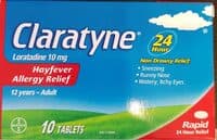 Claratyne hayfever allergy relief