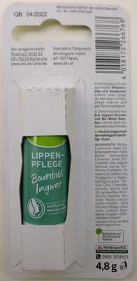 Lippenpflege Bambus Ingwer