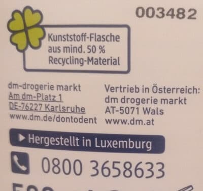 Dontodent Antibakterielle Mundhygiene
