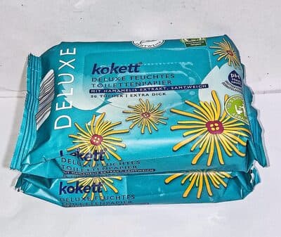 Feuchtes Toilettenpapier Deluxe - Hamamelis-Extrakt