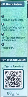 Festes Shampoo für trockenes Haar