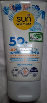 Sonnencreme Gel, MED ultra sensitiv, LSF 50+