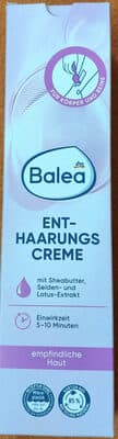 Enthaarungscreme