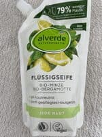 Flüssigseife Bio-Minze und Bio-Bergamotte Nachfüllbeutel