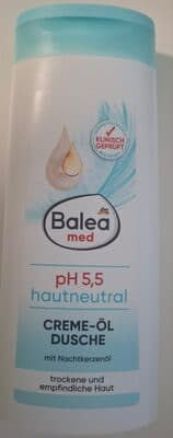 Creme-Öl-Dusche