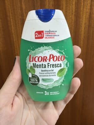 Dentífrico en Gel Menta Fresca