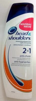 Shampooing antipelliculaire + après-shampooing 2 in 1 anti-chute