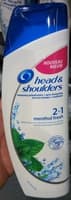 Shampooing antipelliculaire + après-shampooing 2 in 1 Menthol Fresh