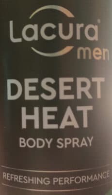 Body spray desert heat