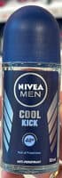 Nivea for Men Cool Kick Anti-Transpirant Deodorant ROLL-ON, 50 ML