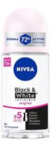 NIVEA Black & White Invisible Original Antitranspirant Roller