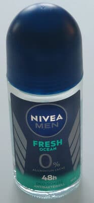 Nivea Man FRESH OCEAN 0% Aluminium (ACH) 48h Deo-Schutz Antibakteriell