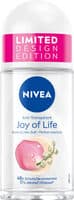 NIVEA Antiperspirant Deo Roll-on Joy of Life with roses & lilies fragrance, 50 ml