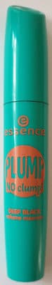 Plump no clump! Deep black volume mascara