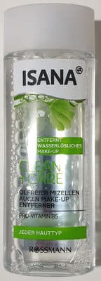 Clean Care ölfreier Mizellen Augen Make-up Entferner