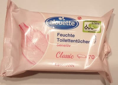 Feuchte Toilettentücher Sensitiv Classic