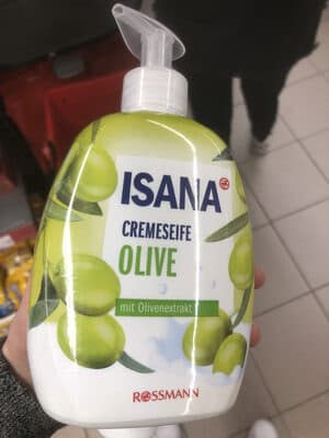 Isana cremeseife olive