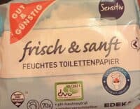 Feuchtes Toilettenpapier