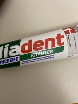 diadent Zahncreme Kräuter