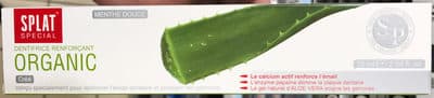 Dentifrice renforçant Organic Menthe douce