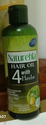 Hair oil with 4 herbs