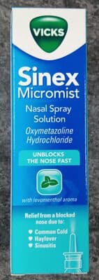 Vicks nasal spray