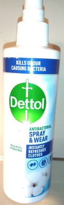 antibacterial spray & wear