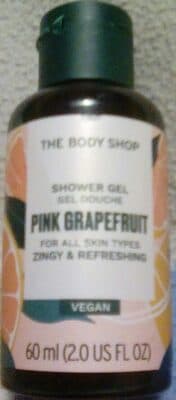 pink grapefruit shower gel