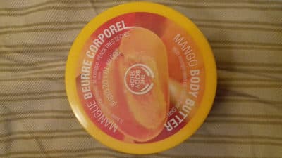 beurre corporel à la mangue