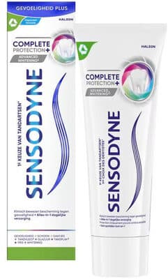 Sensodyne Complete Protection+ Advanced Whitening Tandpasta