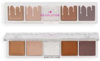 Mini chocolate eyshadow palette, white vanilla cream