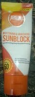 Whitening & vanishing sunblock