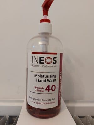 Moisturising hand wash (rhubarb and tonka #40)