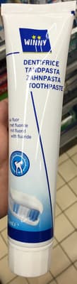 Dentifrice au fluor